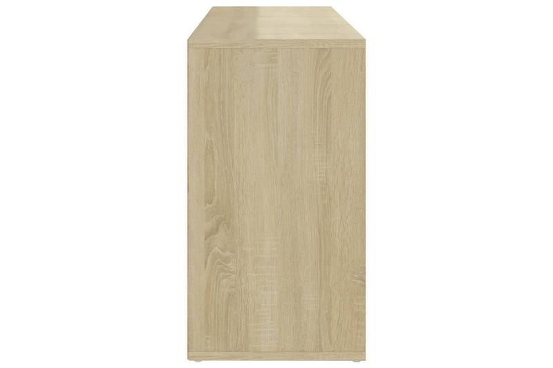 skoreol 103x30x54,5 cm spånplade sonoma-eg - Brun - Møbler - Stole & lænestole - Bænke - Skohylde med bænk