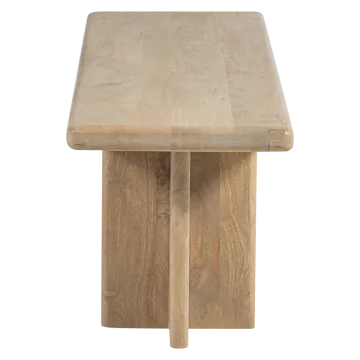 Spisebænk Ato 220 cm - Natur - Møbler - Stole & lænestole - Bænke - Entrébænk