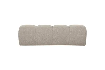 Spisebænk Mojo - Beige Melange, Nej - Møbler - Stole & lænestole - Bænke - Entrébænk