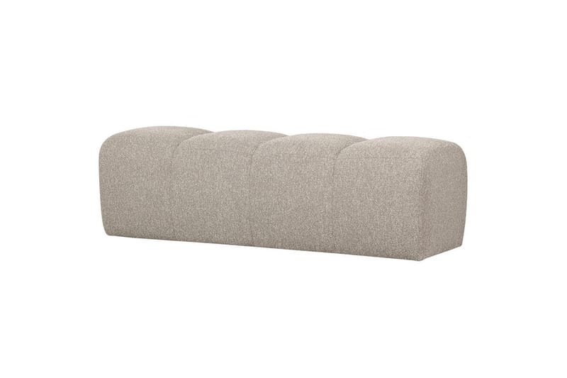 Spisebænk Mojo - Beige Melange, Nej - Møbler - Stole & lænestole - Bænke - Entrébænk