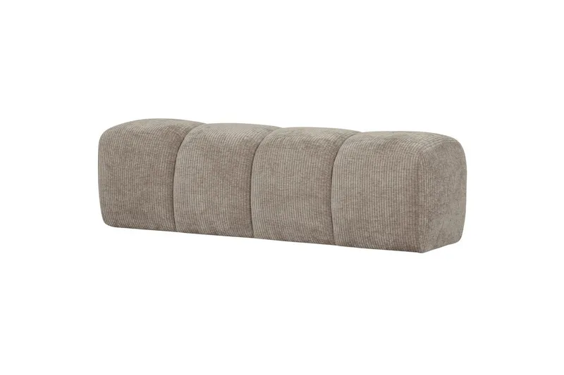 Spisebænk Mojo - Mørk Sand, Nej - Møbler - Stole & lænestole - Bænke - Entrébænk