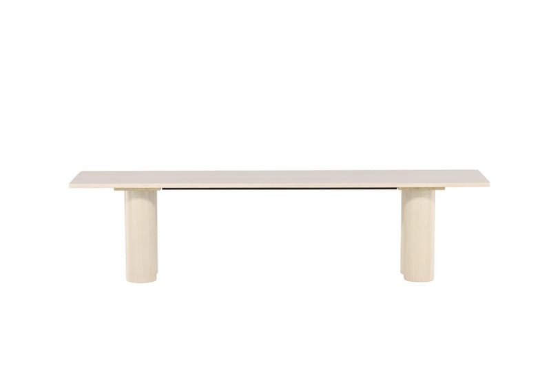 Spisebænk Olivia 40x180x45 cm Hvid - Hvid - Møbler - Stole & lænestole - Bænke - Entrébænk