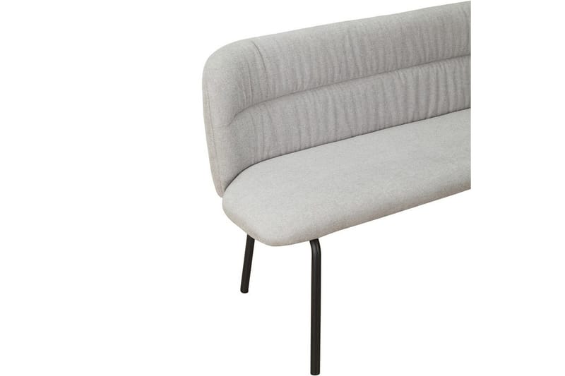 Spisebordsbænk Casey Antracit - Antracit - Møbler - Stole & lænestole - Bænke