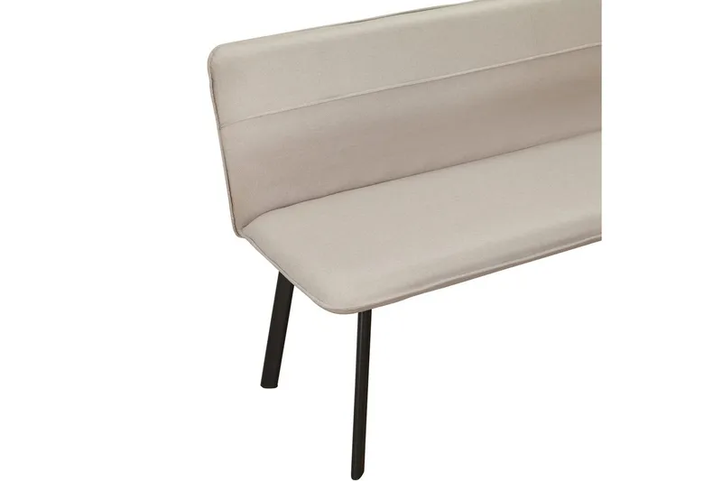 Spisebordsbænk Taylor Creme - Creme - Møbler - Stole & lænestole - Bænke