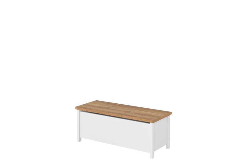 Storys Skobænk 99 cm, Hvid