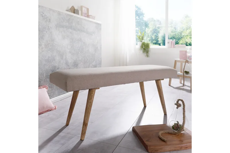 Toddler Sæde Bænk - Beige - Møbler - Stole & lænestole - Bænke - Entrébænk