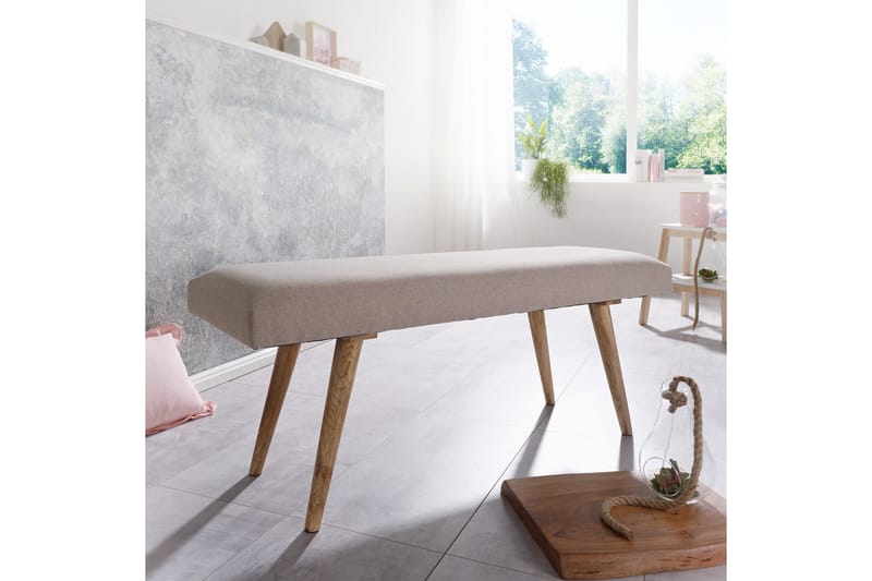 Toddler Sæde Bænk - Beige - Møbler - Stole & lænestole - Bænke - Entrébænk