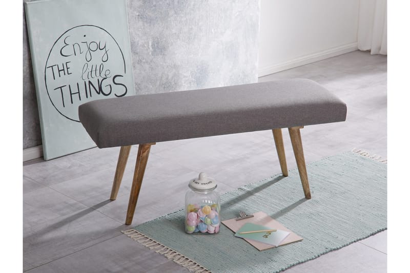 Toddler Sæde Bænk - Grå - Møbler - Stole & lænestole - Bænke - Entrébænk