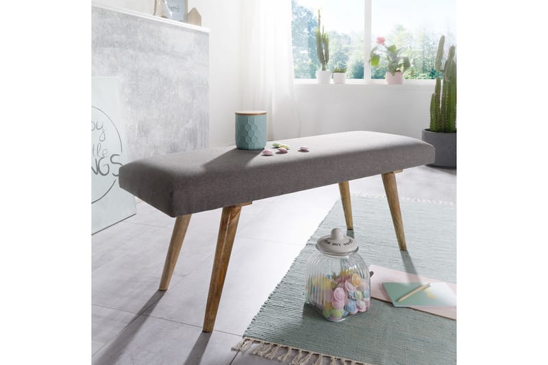 Toddler Sæde Bænk - Grå - Møbler - Stole & lænestole - Bænke - Entrébænk