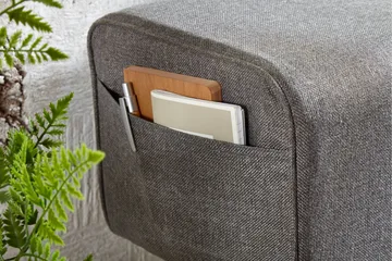 Tultered Bænk 120 cm - Brun - Møbler - Stole & lænestole - Bænke - Entrébænk - Entrébænk med opbevaring