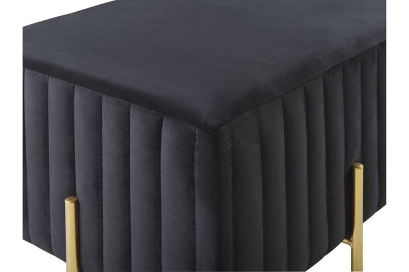 Valdurna Bænk - Sort - Møbler - Stole & lænestole - Bænke - Entrébænk