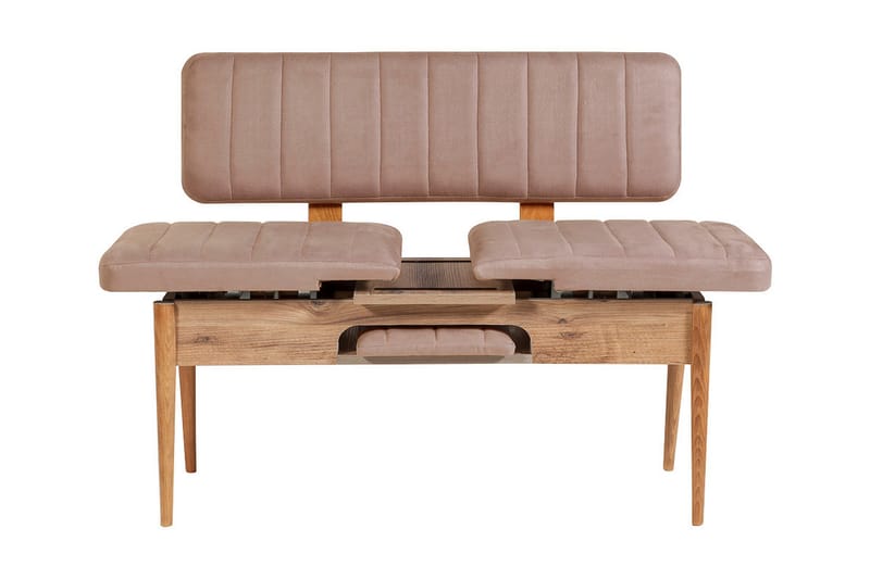 Valsot Bænk 110 cm - Natur / Grå / Brun - Møbler - Stole & lænestole - Bænke