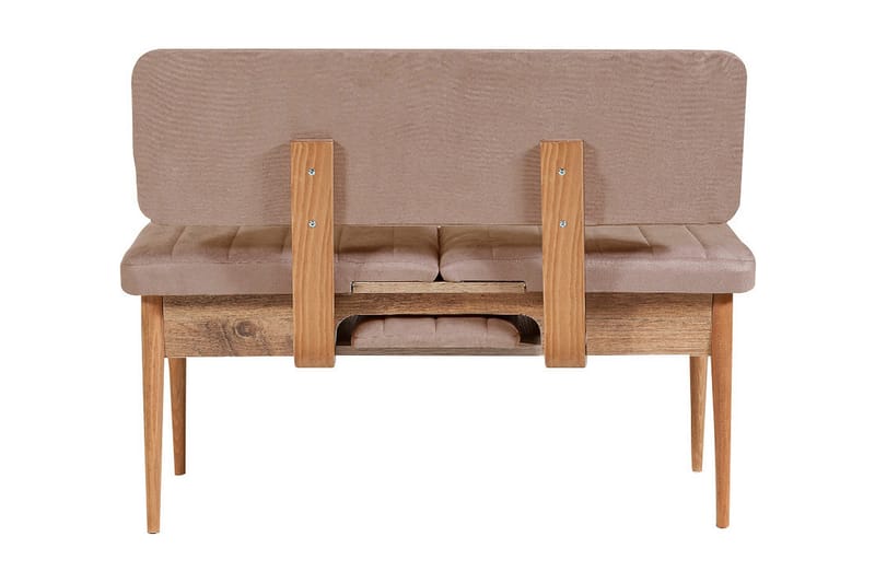 Valsot Bænk 110 cm - Natur / Grå / Brun - Møbler - Stole & lænestole - Bænke