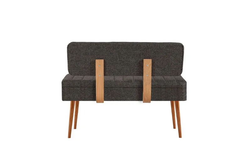 Valsot Bænk 110 cm - Natur/Antracit - Møbler - Stole & lænestole - Bænke