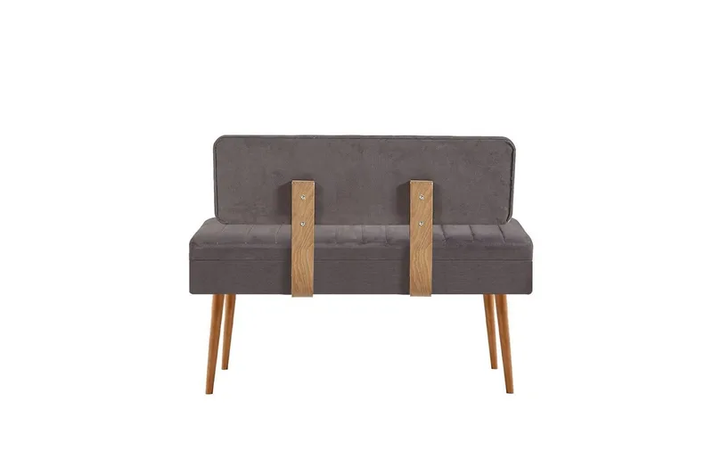 Valsot Bænk 110 cm - Natur/Antracit - Møbler - Stole & lænestole - Bænke