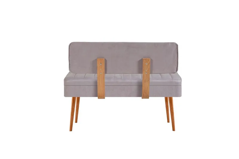 Valsot Bænk 110 cm - Natur/Grå - Møbler - Stole & lænestole - Bænke