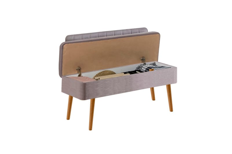 Valsot Bænk 110 cm - Natur/Grå - Møbler - Stole & lænestole - Bænke - Entrébænk