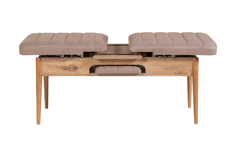 Valsot Bænk 110 cm - Natur/Grå/Brun - Møbler - Stole & lænestole - Bænke - Entrébænk