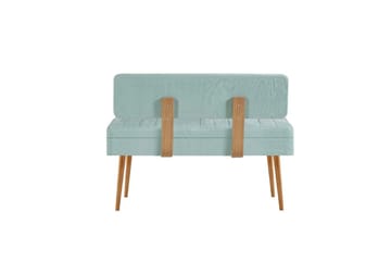 Valsot Bænk 110 cm - Natur/Grøn - Møbler - Stole & lænestole - Bænke