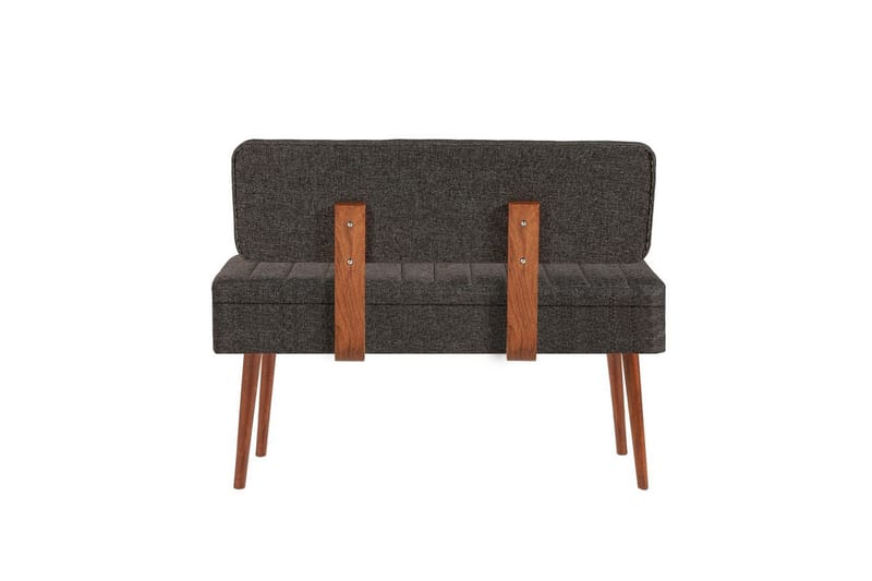 Valsot Bænk 110 cm - Valnød/Antracit - Møbler - Stole & lænestole - Bænke - Entrébænk