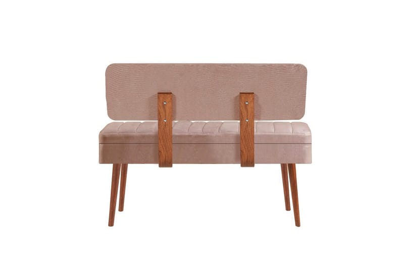 Valsot Bænk 110 cm - Valnød/Sten - Møbler - Stole & lænestole - Bænke - Entrébænk