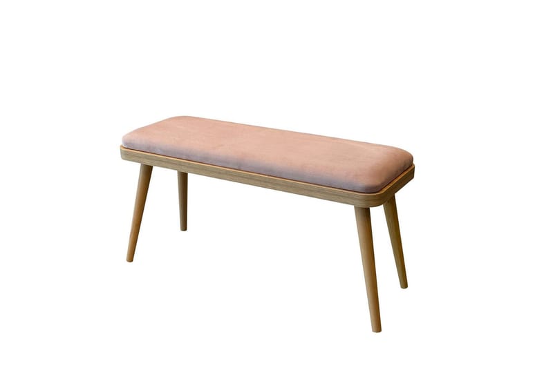 Valsot Siddebænk 33 cm, Eg/Sten