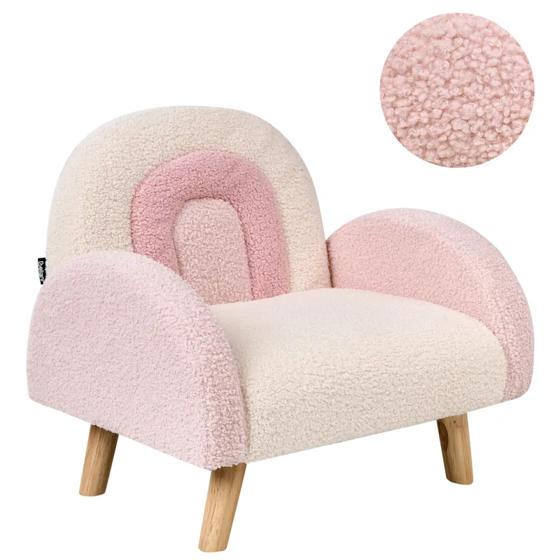 Børnelænestole Ombo, Pastelrosa