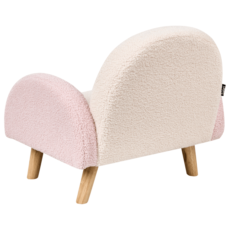 Børnelænestole Ombo - Pastelrosa - Møbler - Børnemøbler - Børnestol - Børne lænestol