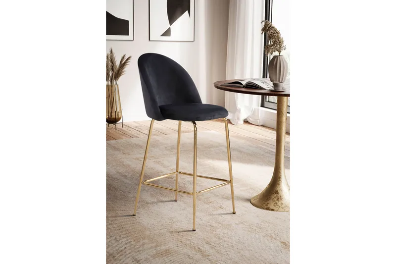 Babbi Barstol 102 cm - Antracit - Møbler - Stole & lænestole - Barstole