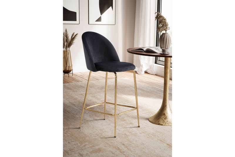 Babbi Barstol 102 cm - Antracit - Møbler - Stole & lænestole - Barstole