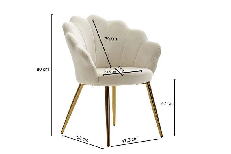 Babbli Skammel - Beige/Turkis - Møbler - Stole & lænestole - Spisebordsstole & køkkenstole