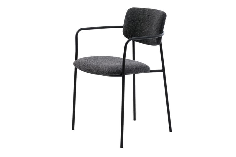 Bano Lænestol - Mørkegrå - Møbler - Stole & lænestole - Spisebordsstole & køkkenstole