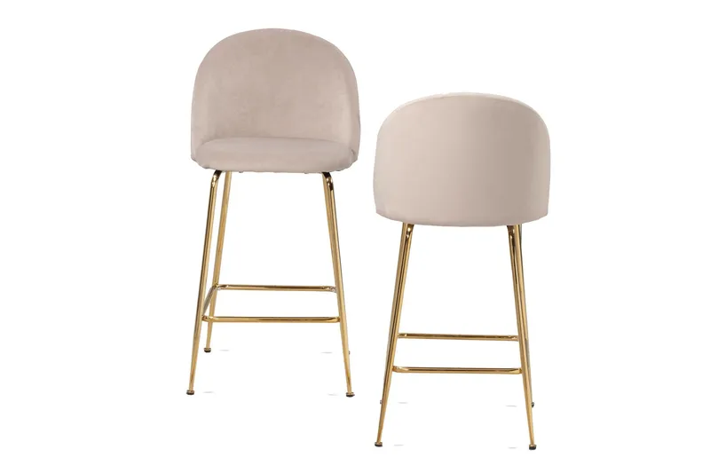 Barstol Beige - Møbler - Stole & lænestole - Barstole