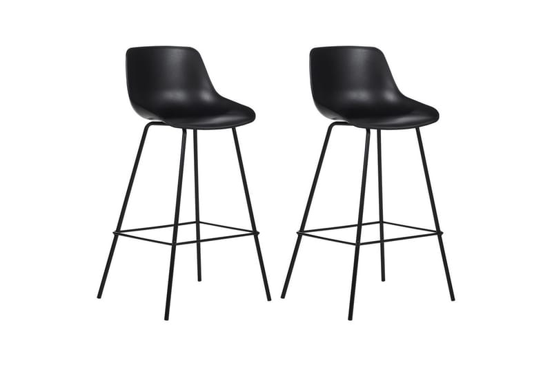 Barstol Beliani Emmet set om 2 Grön Black