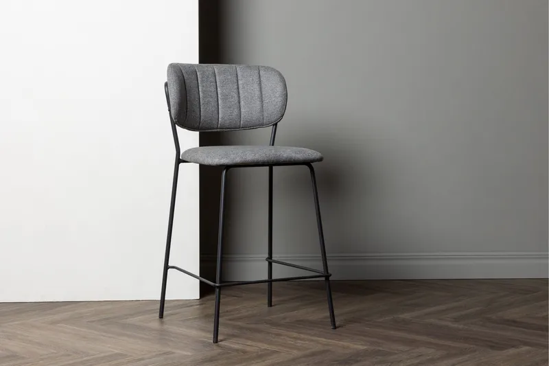 Barstol Bell spisestol grå Grey - Møbler - Stole & lænestole - Barstole
