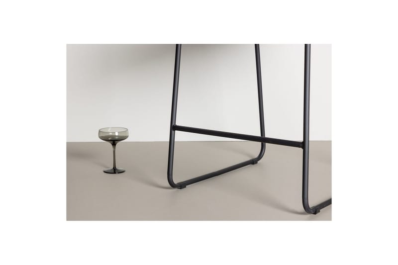 Barstol Bisbee Bouclé Sort - Sort - Møbler - Stole & lænestole - Barstole