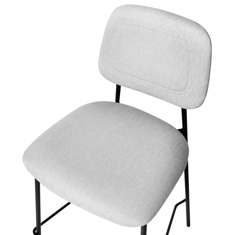 Barstol Duette 2-pak - Grå, sort - Møbler - Stole & lænestole - Barstole