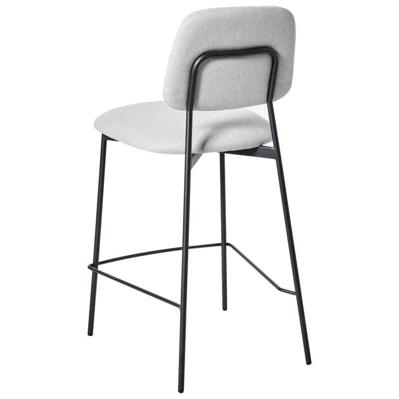 Barstol Duette 2-pak - Grå, sort - Møbler - Stole & lænestole - Barstole