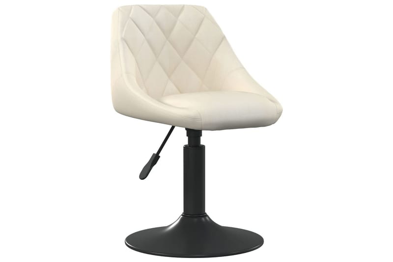 barstol fløjl cremefarvet - Creme - Møbler - Stole & lænestole - Barstole
