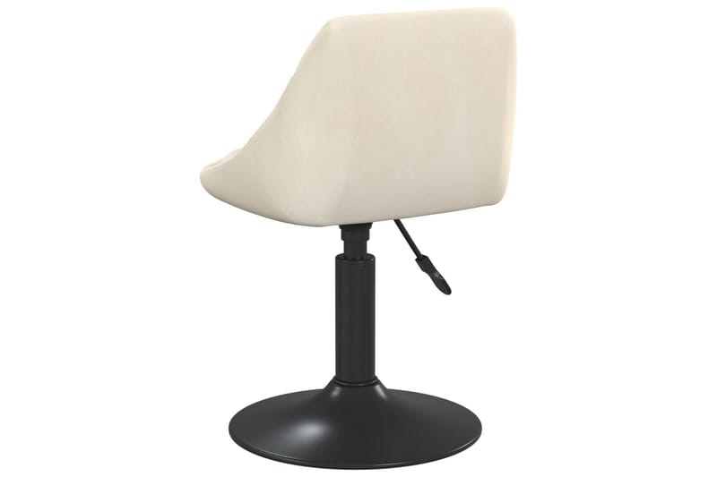 barstol fløjl cremefarvet - Creme - Møbler - Stole & lænestole - Barstole