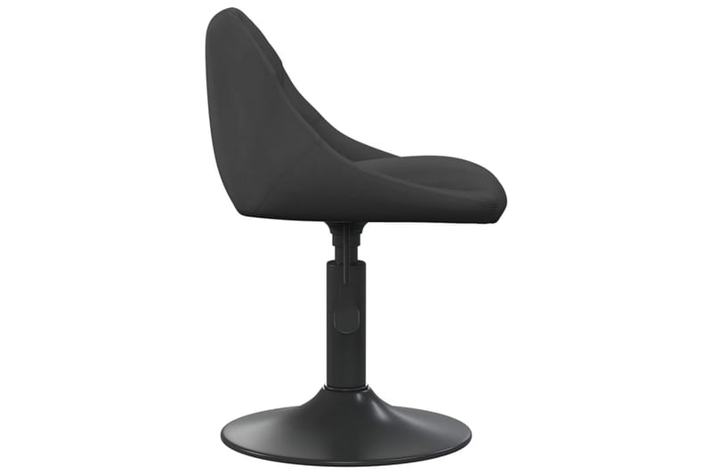 barstol fløjl sort - Sort - Møbler - Stole & lænestole - Barstole