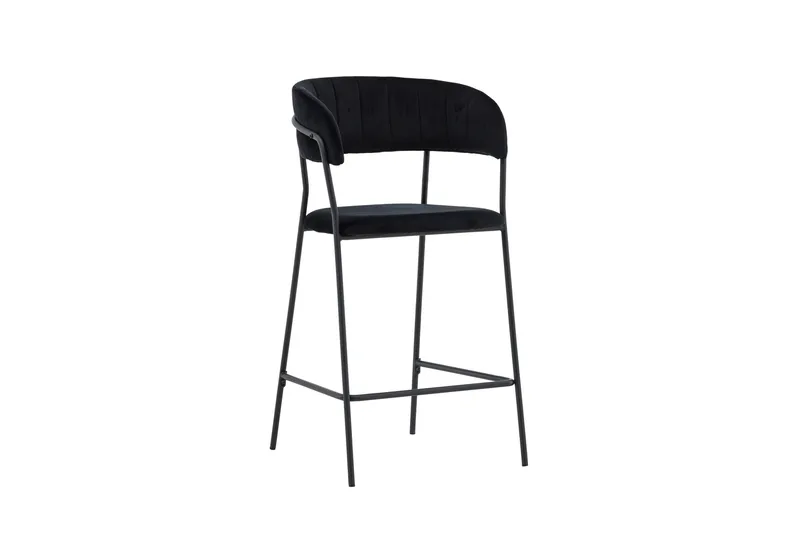 Barstol Lui spisestol sort Black, undefined