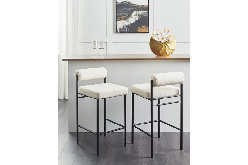 Barstol Off White - Møbler - Stole & lænestole - Barstole
