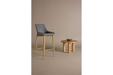 Barstol Plaza Natur/Mørkegrå - Møbler - Stole & lænestole - Barstole