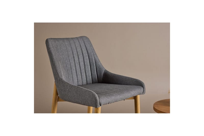 Barstol Plaza Natur/Mørkegrå - Møbler - Stole & lænestole - Barstole