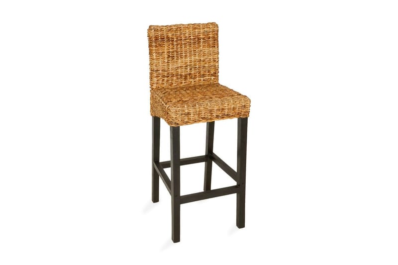 242687 Barstol 2 Stk. Abaca Brun - Brun - Møbler - Stole & lænestole - Barstole