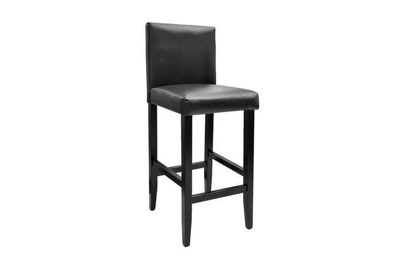 Barbord Med 2 Barstole Sort - Sort - Møbler - Stole & lænestole - Barstole