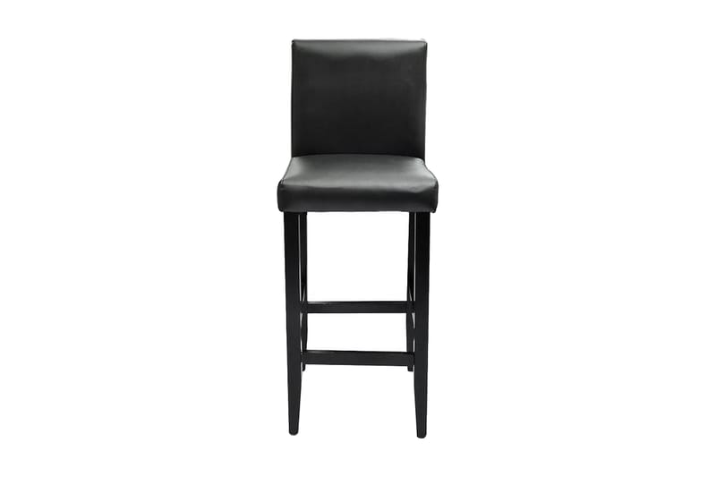 Barbord Med 2 Barstole Sort - Sort - Møbler - Stole & lænestole - Barstole