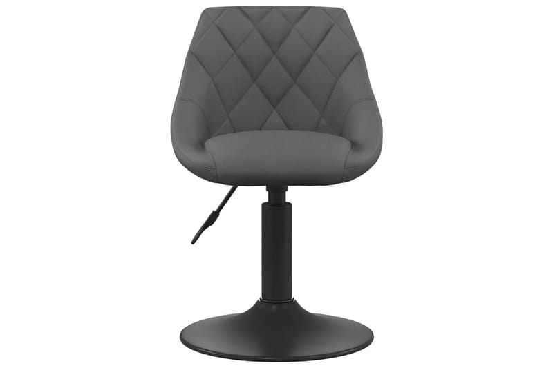 barstol fløjl mørkegrå - Grå - Møbler - Stole & lænestole - Barstole