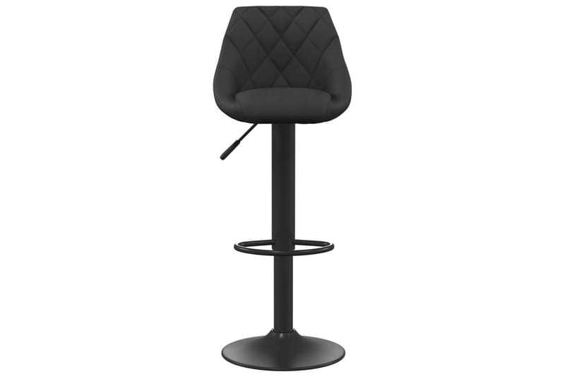 barstol fløjl sort - Sort - Møbler - Stole & lænestole - Barstole